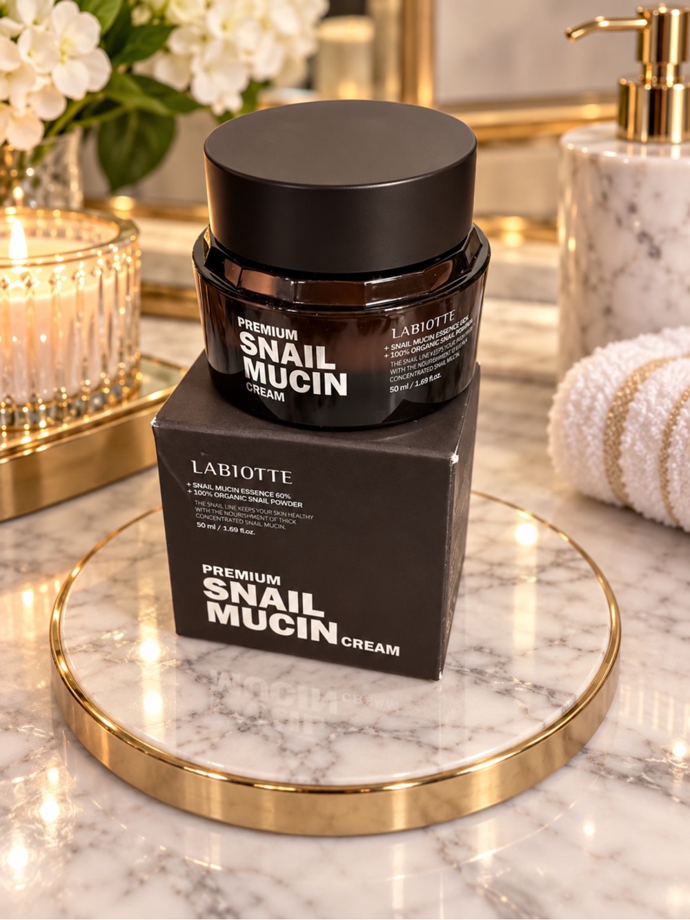 Premium Snail Mucin Cream -